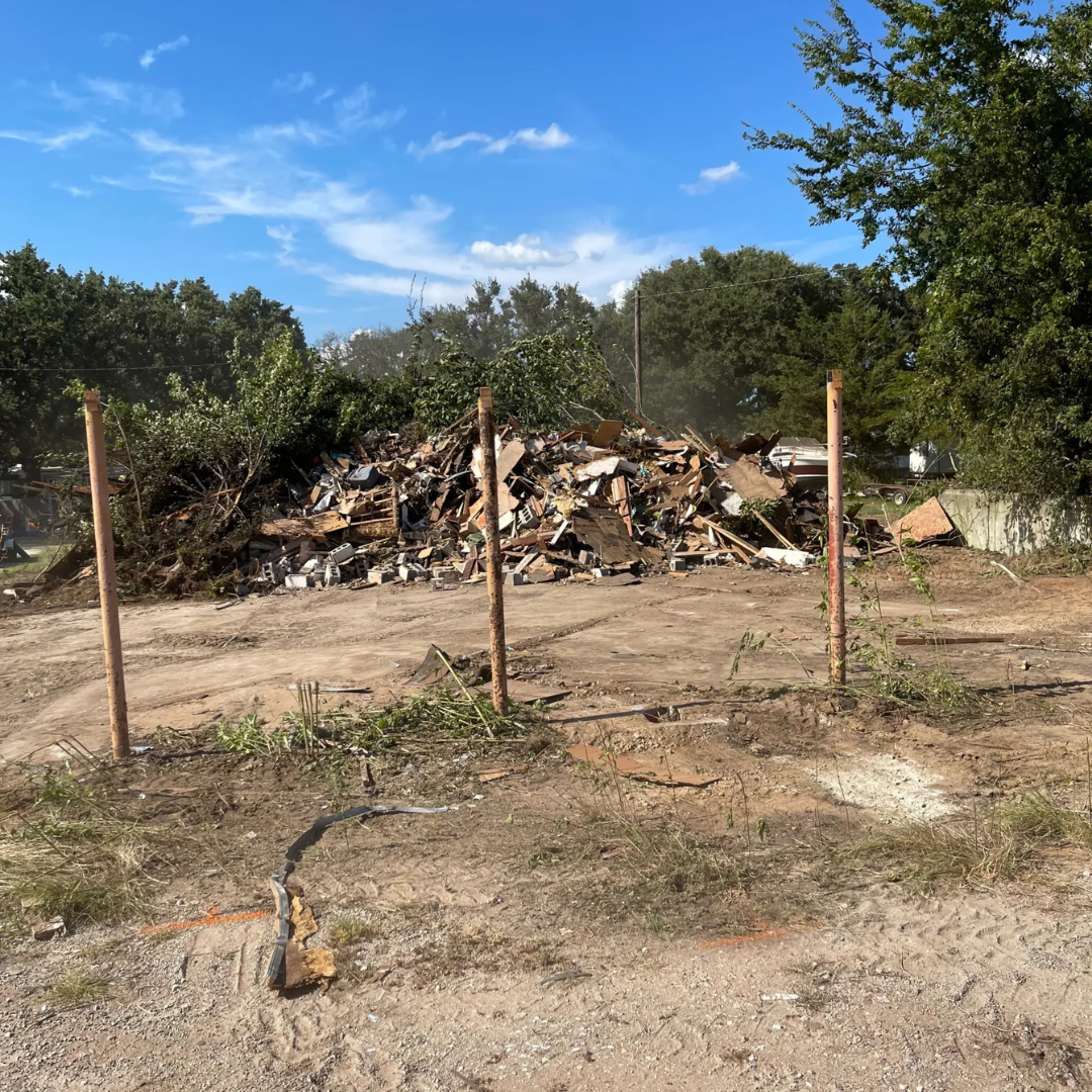Home demolition